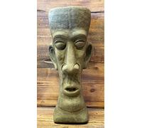 STONE GARDEN EASTER ISLAND HEAD PLANT POT PLANTER/ MOAI / TIKI CONCRETE ORNAMENT