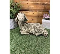STONE GARDEN GOAT/SHEEP FARM YARD ANIMAL ORNAMENT