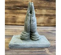 STONE GARDEN PRAYING HANDS GIFT ORNAMENT