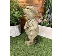 STONE GARDEN WIND IN THE WILLOWS ‘MOLE WITH HAT’ CONCRETE STATUE ORNAMENT