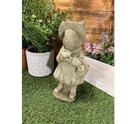 STONE GARDEN WIND IN THE WILLOWS ‘RABBIT WITH HAT’ CONCRETE STATUE ORNAMENT