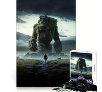 Stone Golem 1000 Piece Jigsaw Puzzle for Teenagers Mind Game Toy Stress Release Neat Cut Artistic Gift 38x26cm
