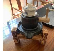 Stone Grain Mill,Stone Mill Hand Cranked Tea Powder Grinder,Small Matcha Tea Powder Grinding Machine,Stone Mill Grinder, for Grind Dry and Wet Foods for Grains,Beans and Barley