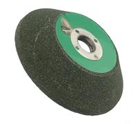 Stone Grinding Wheel Bowl Type Angle Grinder Disc for Granite Chamfer Trimming and Polishing, 97mm Diameter, 16mm Bore, Silicon Carbide