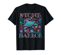 STONE HARBOR NEW JERSEY SHORE BLUE CRAB SUMMER BEACH ART T-Shirt
