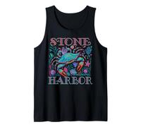 STONE HARBOR NEW JERSEY SHORE BLUE CRAB SUMMER BEACH ART Tank Top