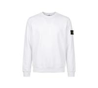 Stone Island 6100049 brushed organic cotton fleece sweatshirt - White S-M-L-XL-XXL
