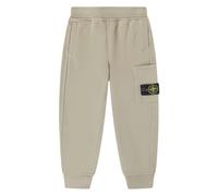 Stone Island Boys Brushed Cotton Fleece Joggers in Green - unisex - Stone Island - Sweatpants - Beige - 3 Y | 98 CM - Kids 3 Y | 98 CM