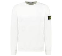 Stone Island Brushed Organic Cotton Sweatshirt Ivory - XXXL