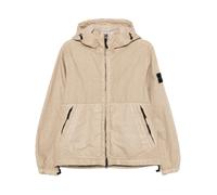 STONE ISLAND Mens Organic-Look Nylon Panama-TC Jacket - Colour: V009A Desert Sand - Size: XL