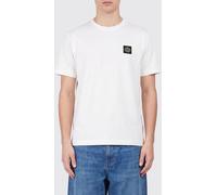 STONE ISLAND Cotton T-shirt with Compass Logo Patch on the Chest - Size: 3XL - male