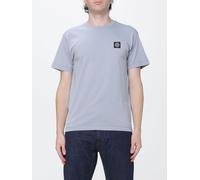 STONE ISLAND Cotton T-shirt with Compass Logo Patch on the Chest - Size: XL - male
