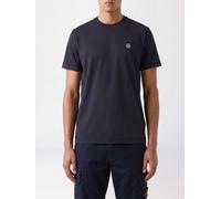 STONE ISLAND Cotton T-shirt with Compass Logo Patch on the Chest - Size: XXL - male