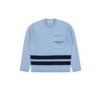 Stone Island crew-neck stripe-detail sweater - Blue L