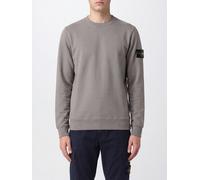 STONE ISLAND Crewneck Cotton Sweatshirt with Compass Logo Patch - Size: 3XL - male