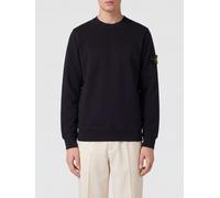 STONE ISLAND Crewneck Cotton Sweatshirt with Compass Logo Patch - Size: XS - male