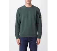 STONE ISLAND Crewneck Cotton Sweatshirt with Compass Logo Patch - Size: XXL - male