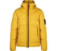 Stone Island crinkled "Mustard" padded jacket - Yellow L