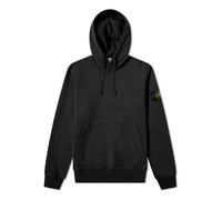 STONE ISLAND Garment Dyed Popover Hoodie 'Black' 741564151-V0029 M