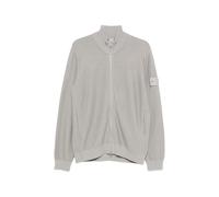 Stone Island Ghost logo-patch cardigan - Grey S-M-L-XL