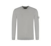 Stone Island Ghost logo-patch crew-neck sweater - Grey XS-S-M-L-XL-XXL
