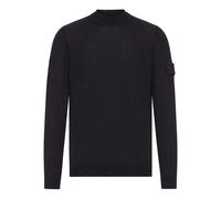 Stone Island Ghost logo-patch sweater - Black S-M-L-XL-XXL