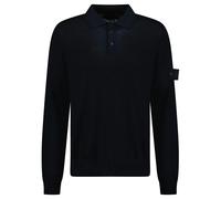 Stone Island Ghost Wool Polo Shirt Navy - XXL