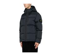 Logo-patch Padded Jacket - male - Stone Island - Winter Jackets - Blue - XL - Jackets XL