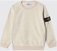 STONE ISLAND JUNIOR Boy's Cotton Logo Patch Crewneck Sweatshirt - Size: 2 - male