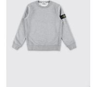 STONE ISLAND JUNIOR Boy's Cotton Sweatshirt with Compass Logo - Size: 14 - male