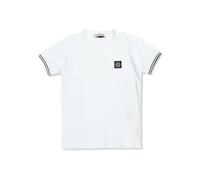 Stone Island Junior Compass-motif T-shirt - White 8-10