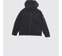 STONE ISLAND JUNIOR Cotton Jacket With Hood - Size: 12 - male