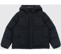 STONE ISLAND JUNIOR Hooded Nylon Ripstop Down Jacket for Boys - Size: 6 - male