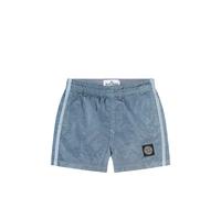 Stone Island Junior logo-patch swim shorts - Grey 2-4-6-8-10-12-14