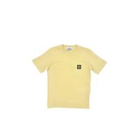 Stone Island Junior logo-patch T-shirt - Yellow 8