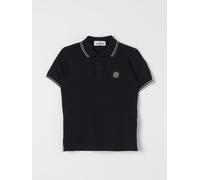 STONE ISLAND JUNIOR Polo Shirt Kids color Navy - Size: 10 - male