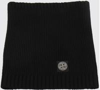 STONE ISLAND JUNIOR Scarf Kids color Black - Size: 2 - unisex