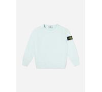 Stone Island Junior Stone Island Boys Cotton Fleece Sweatshirt in Blue - Blue - 8 Yrs