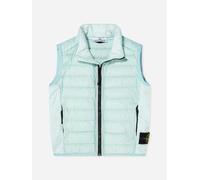 Stone Island Junior Stone Island Boys Lightweight Down Padded Gilet in Blue - Blue - 6 Yrs