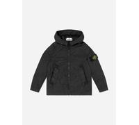 Stone Island Junior Stone Island Boys Lightweight Ripstop Jacket in Black - Black - 8 Yrs