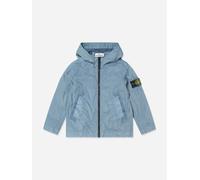 Stone Island Junior Stone Island Boys Lightweight Ripstop Jacket in Blue - Blue - 3 Yrs