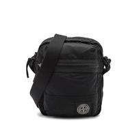 Stone Island Logo-appliquéd Nylon Pouch bag - Black - One Size