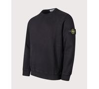 STONE ISLAND Mens Brushed Organic Cotton Sweatshirt - Colour: V0029 Black - Size: XL XL