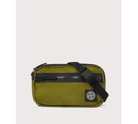 STONE ISLAND Mens Coated Nylon Metal in Econyl® Belt Bag - Colour: V005R Cactus - Size: One Size