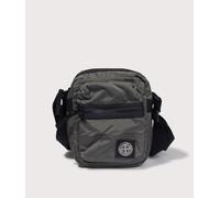 STONE ISLAND Mens Coated Nylon Metal in Econyl® Crossbody Bag - Colour: V0059 Musk - Size: One Size