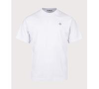 STONE ISLAND Mens Compass Patch T-Shirt - Colour: V0041 Sky Blue - Size: XXL XXL