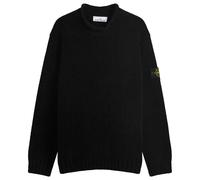 Stone Island Men's Cotton Chenille Jumper Black