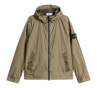 Stone Island Men's Crinkle Reps Hooded Jacket Military Green