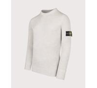 STONE ISLAND Mens Full Rib RWS Wool Jumper - Colour: V0M95 Medium Beige - Size: Large
