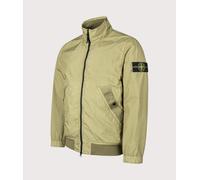 STONE ISLAND Mens Garment Dyed Crinkle Reps NY Jacket - Colour: V005N Laurel Green - Size: Medium